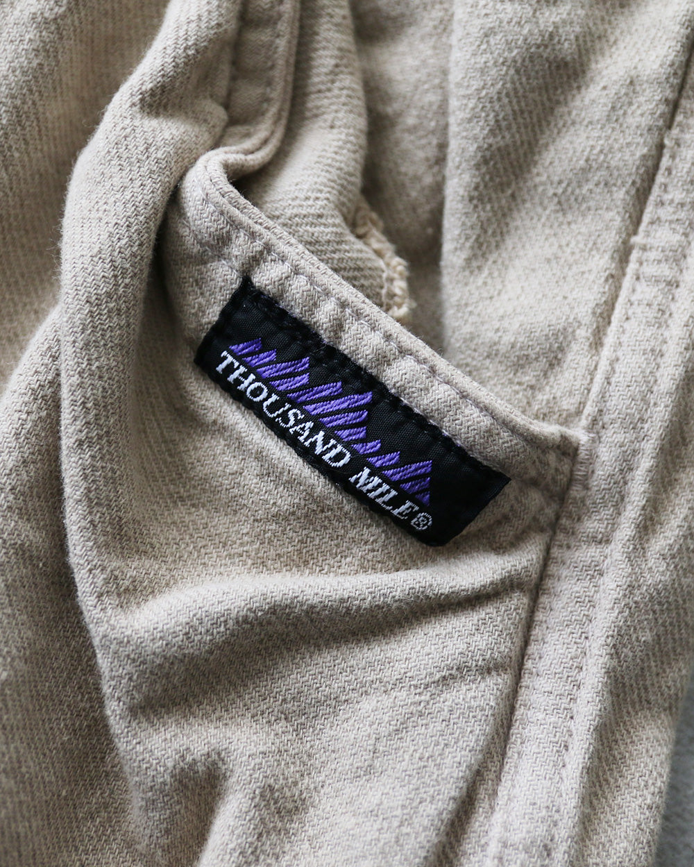 THOUSAND MILE サウザンドマイル All Cotton Summer Shorts Khaki