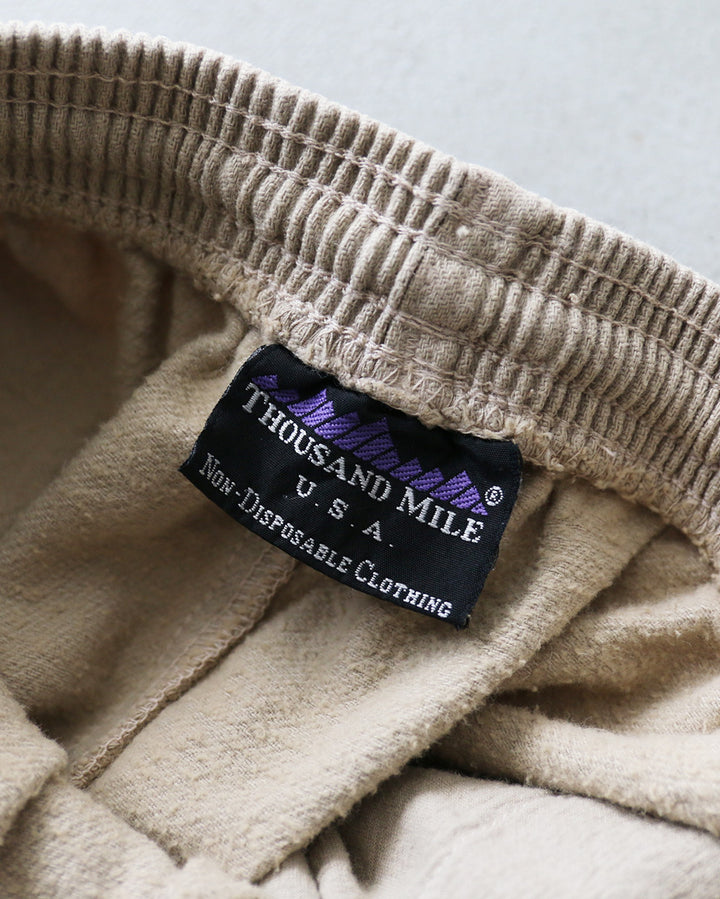 THOUSAND MILE サウザンドマイル All Cotton Summer Shorts Khaki
