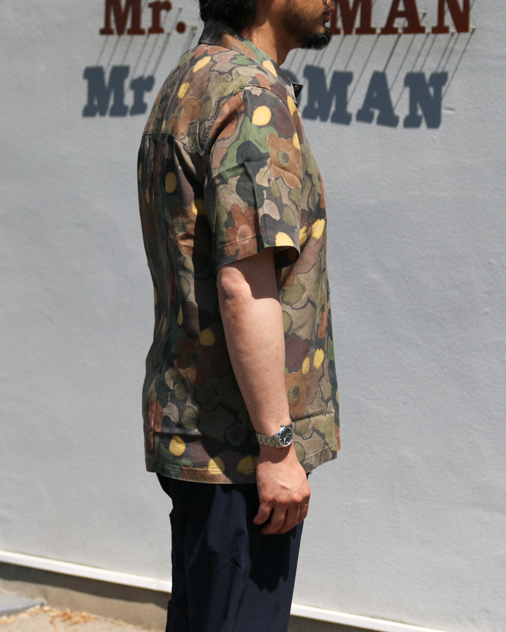 FAR AFIELD Busey Shirt - Yami Floral Brown Multi