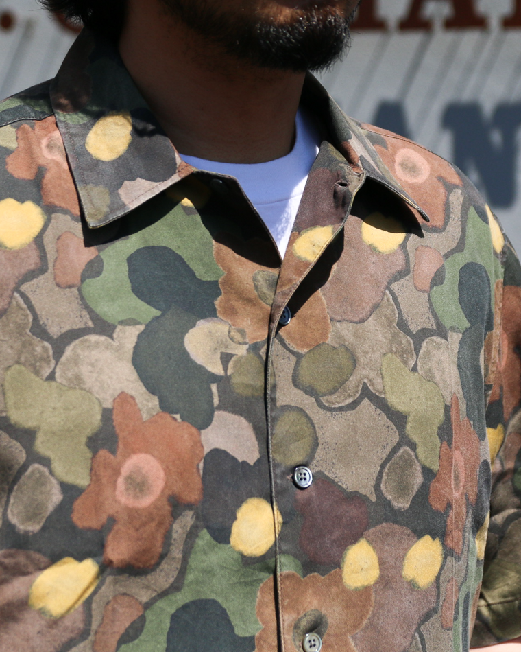 FAR AFIELD Busey Shirt - Yami Floral Brown Multi