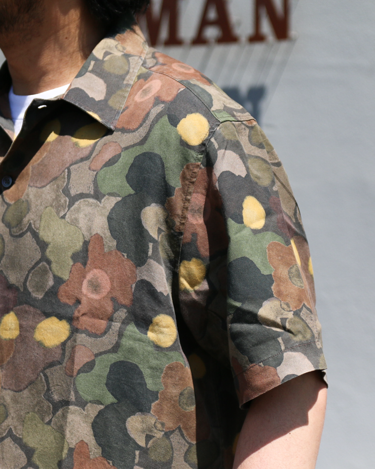 FAR AFIELD Busey Shirt - Yami Floral Brown Multi