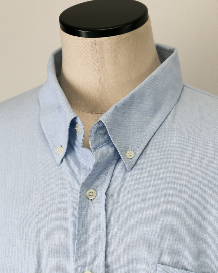 Dead Stock UK Utility Oxford BD Shirt Sax