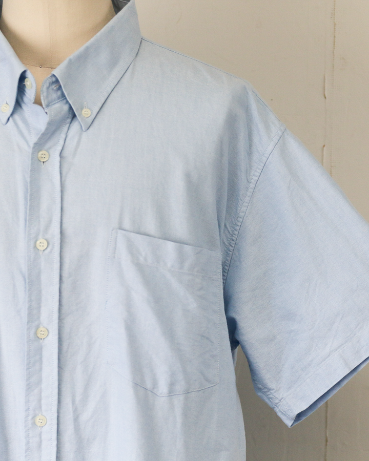 Dead Stock UK Utility Oxford BD Shirt Sax