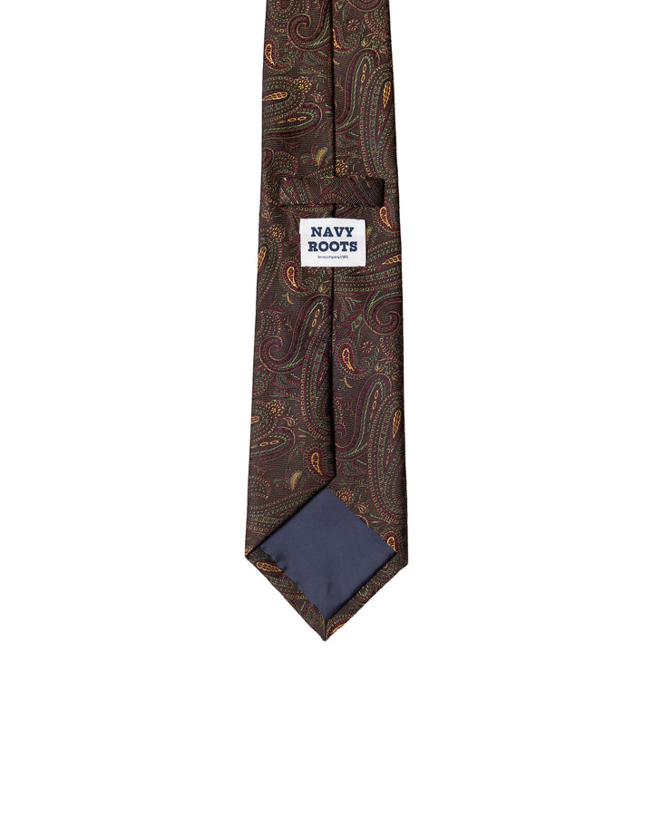 NAVY ROOTS ネイビールーツ NR-TE26-00-2 Archive Paisley Necktie