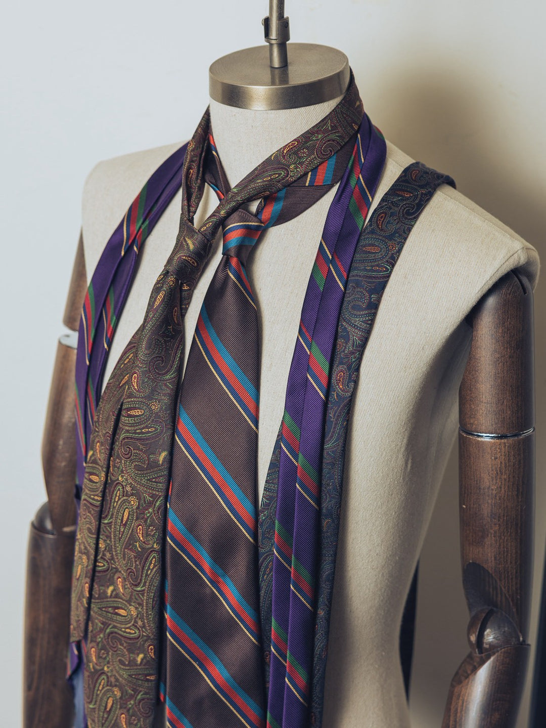 NAVY ROOTS ネイビールーツ NR-TE26-00-1 Archive Stripe Necktie