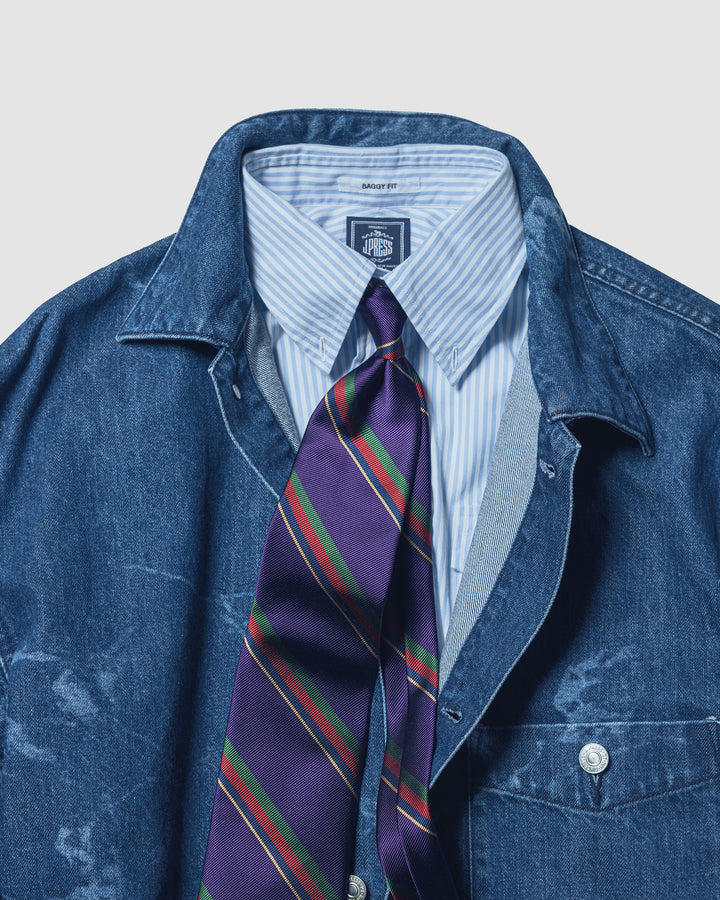 NAVY ROOTS ネイビールーツ NR-TE26-00-1 Archive Stripe Necktie