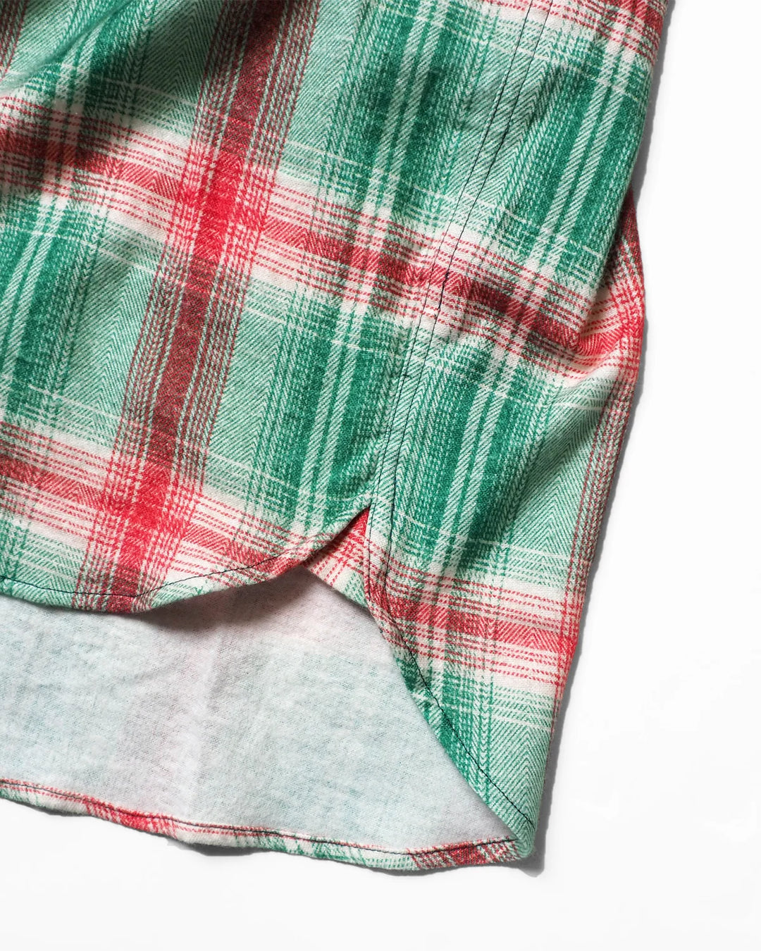 IMPRESTORE インプレストア Flannel Hooded Shirt / Springsteen (Green×Red)