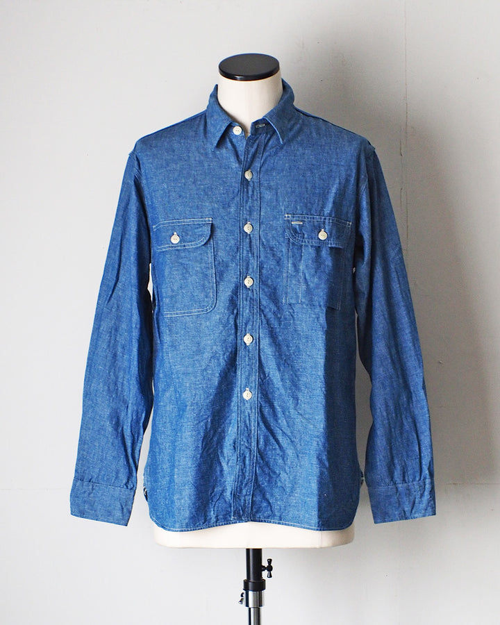 WAREHOUSE Lot.3048 BIG YANK TYPE CHAMBRAY SHIRT