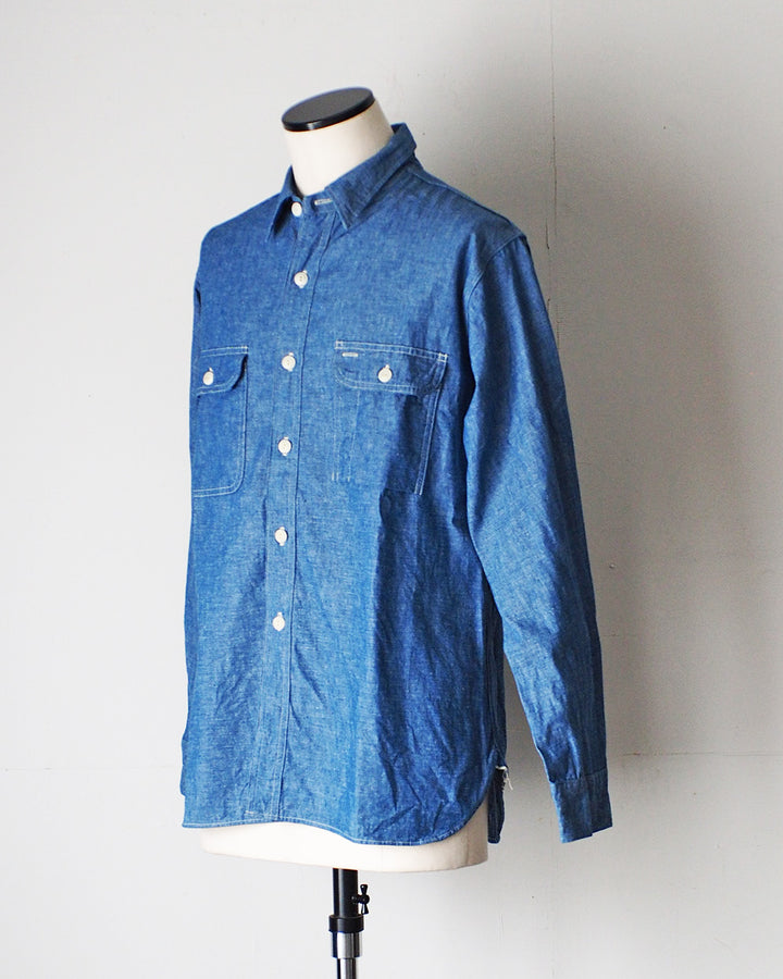 WAREHOUSE Lot.3048 BIG YANK TYPE CHAMBRAY SHIRT