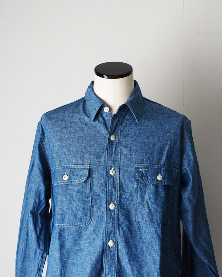 WAREHOUSE Lot.3048 BIG YANK TYPE CHAMBRAY SHIRT