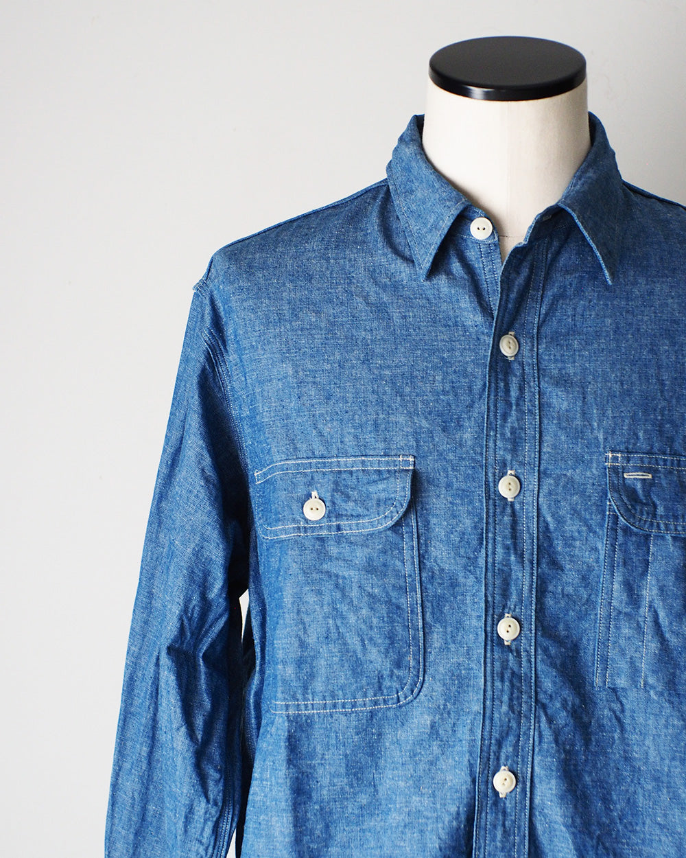 WAREHOUSE Lot.3048 BIG YANK TYPE CHAMBRAY SHIRT