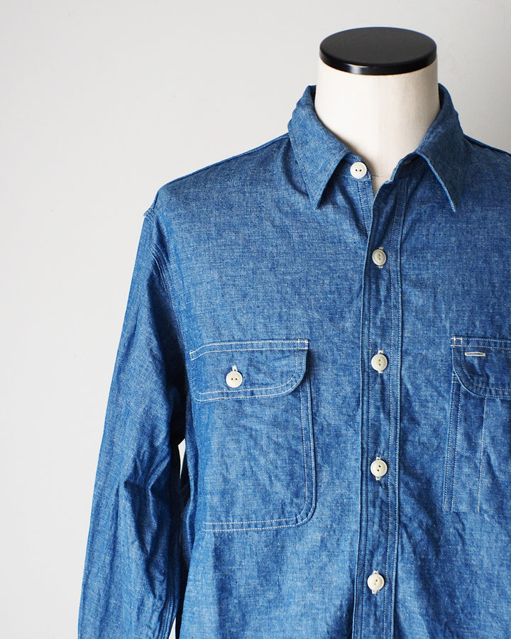 WAREHOUSE Lot.3048 BIG YANK TYPE CHAMBRAY SHIRT