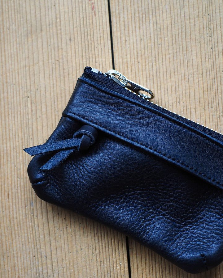 Mr.OLDMAN Leather Zip Pouch