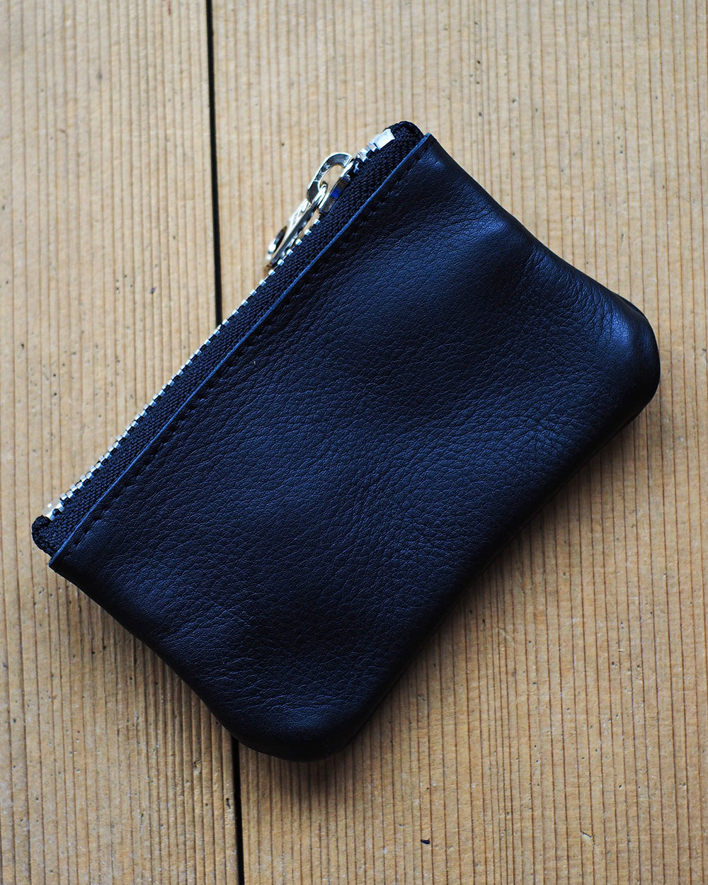 Mr.OLDMAN Leather Zip Pouch