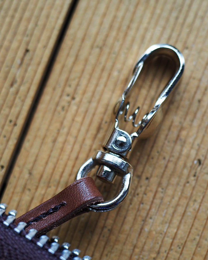 Mr.OLDMAN Leather Zip Pouch