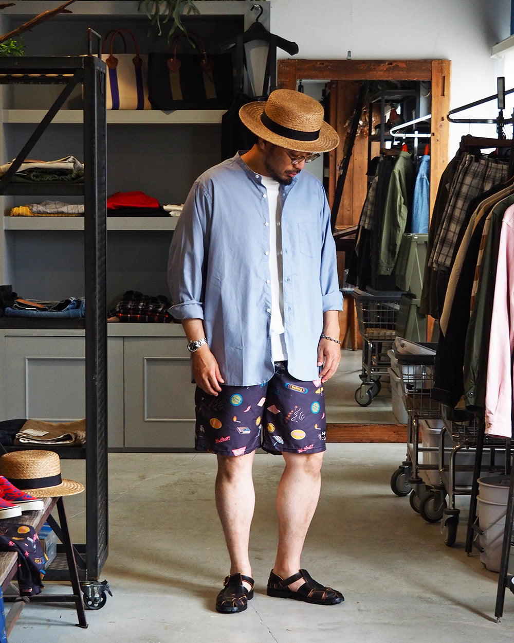 Seaing Board Shorts HOT SPOT Black