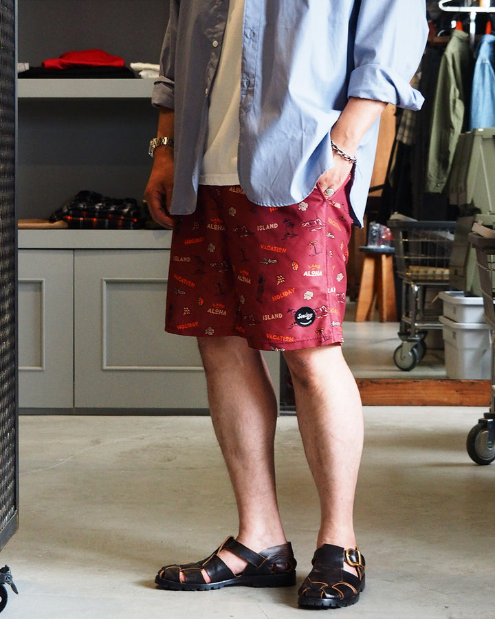 Seaing Board Shorts VACATION Brown
