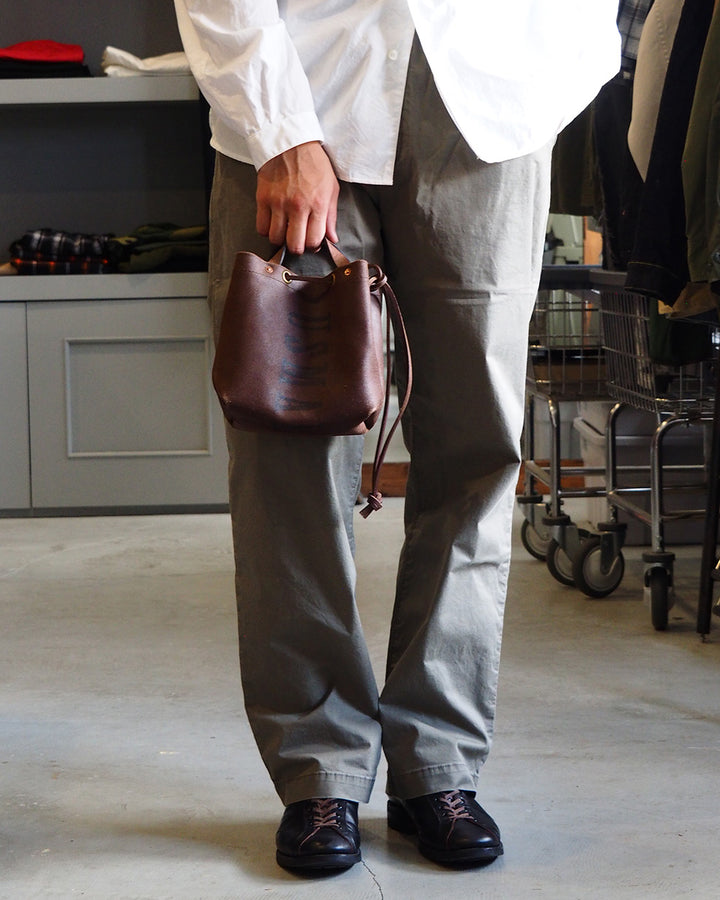 VASCO LEATHER MAIL PURSE BAG SUEDE VS-212LR BROWN
