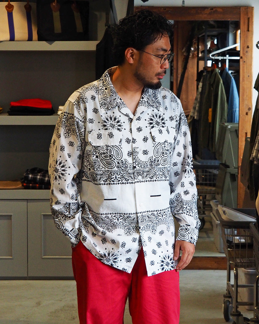 B.T.R. Behind The River Portland Shirts "Bandana"