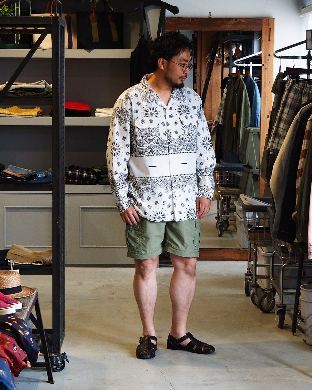 B.T.R. Behind The River Portland Shirts "Bandana"