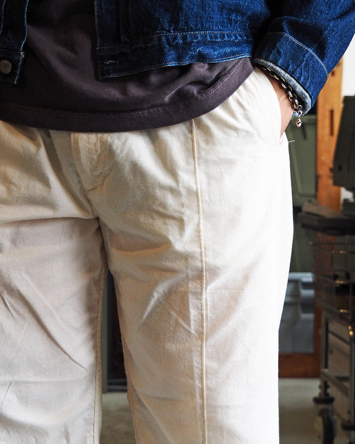 NECESSARY or UNNECESSARY NOUN PIN TUCK EASY PANTS Natural