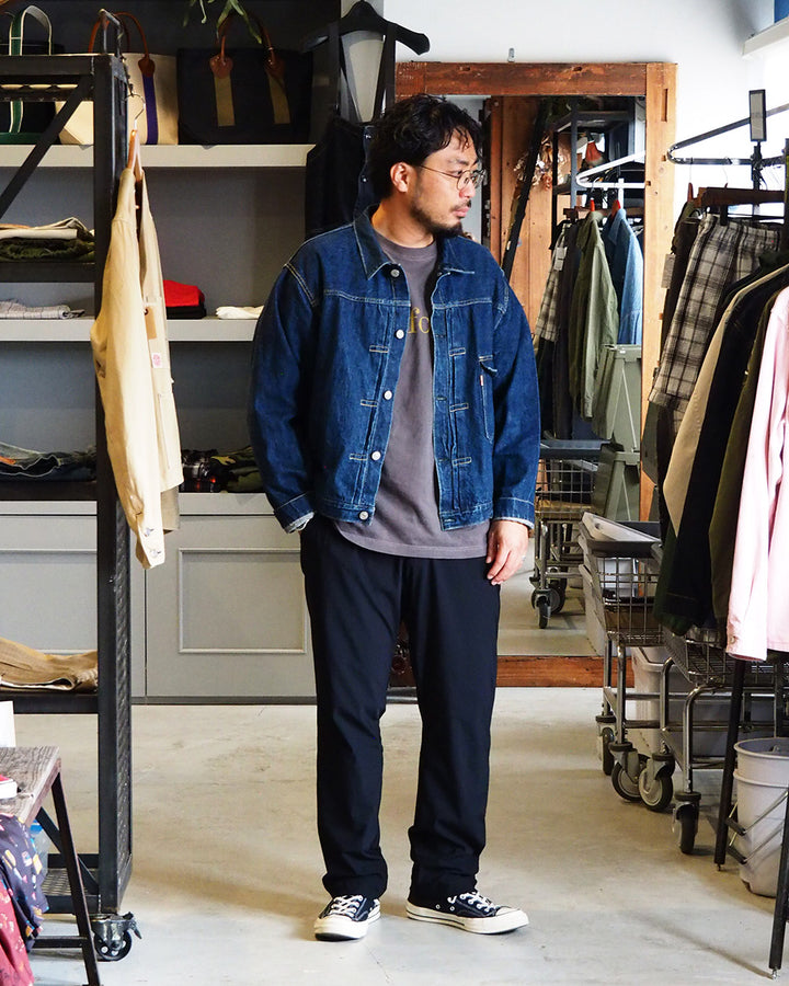 melple Tomcat Relax Pants Black