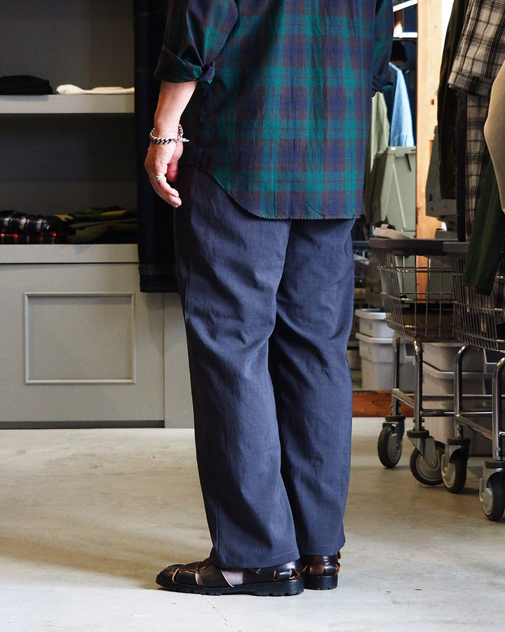 LAMOND NEW SEMI WIDE SHARI PANTS Black
