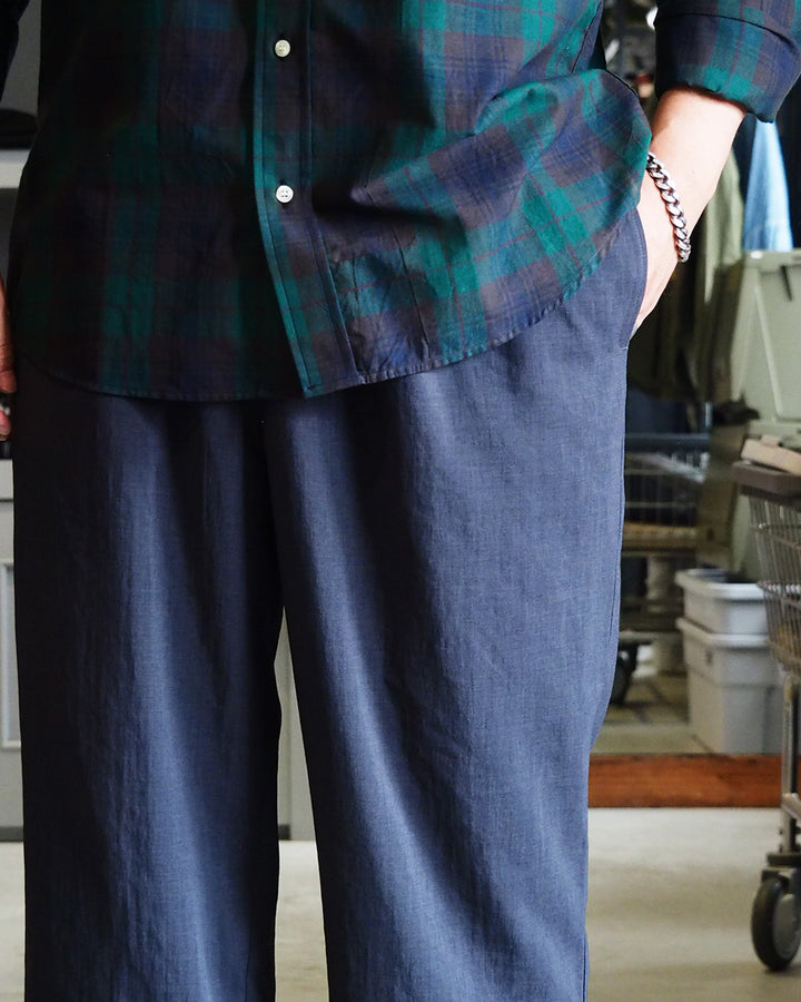 LAMOND NEW SEMI WIDE SHARI PANTS Black