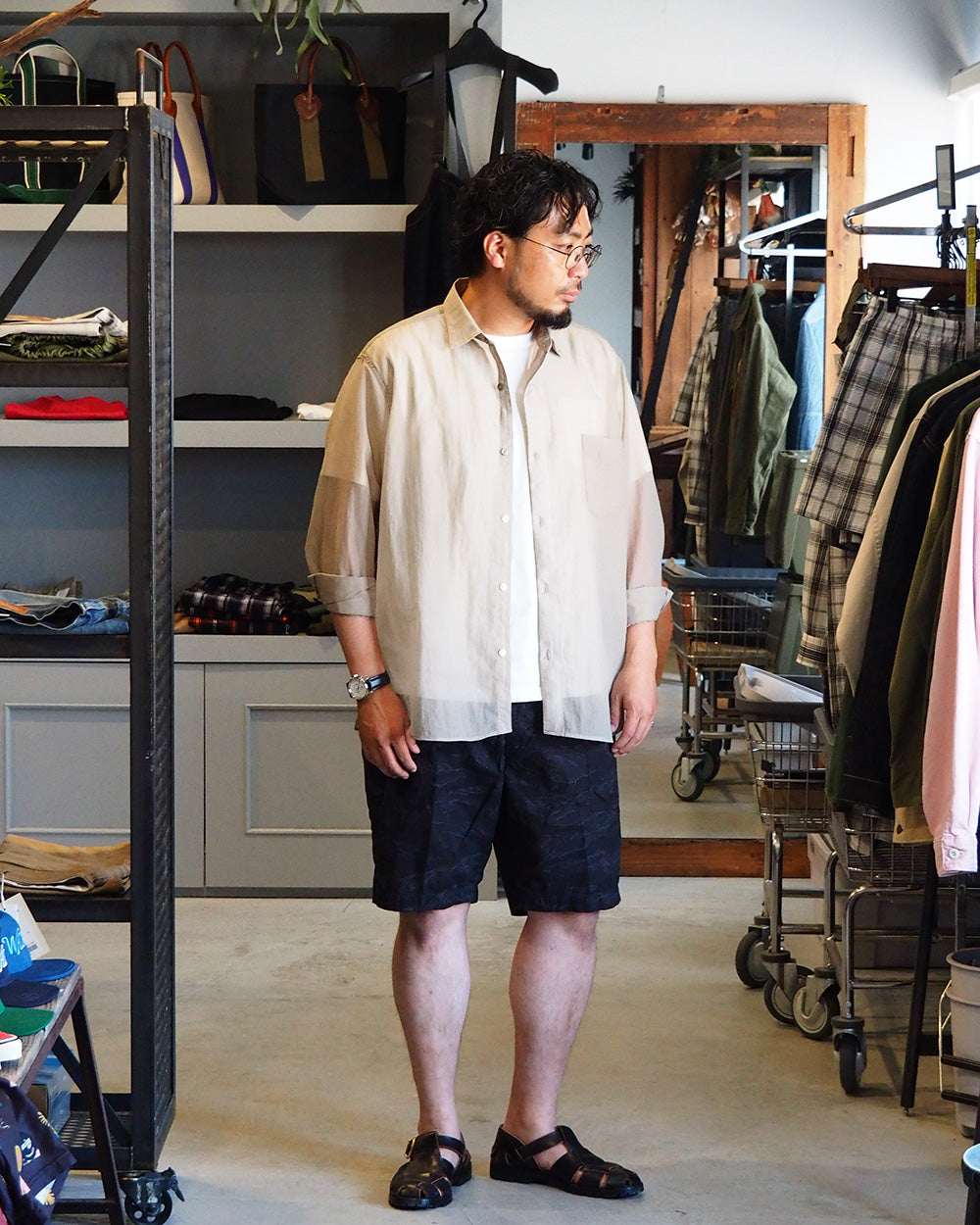 COLIMBO ZB-0222 コリンボ San Diego Harbor Pants "Black Tiger"