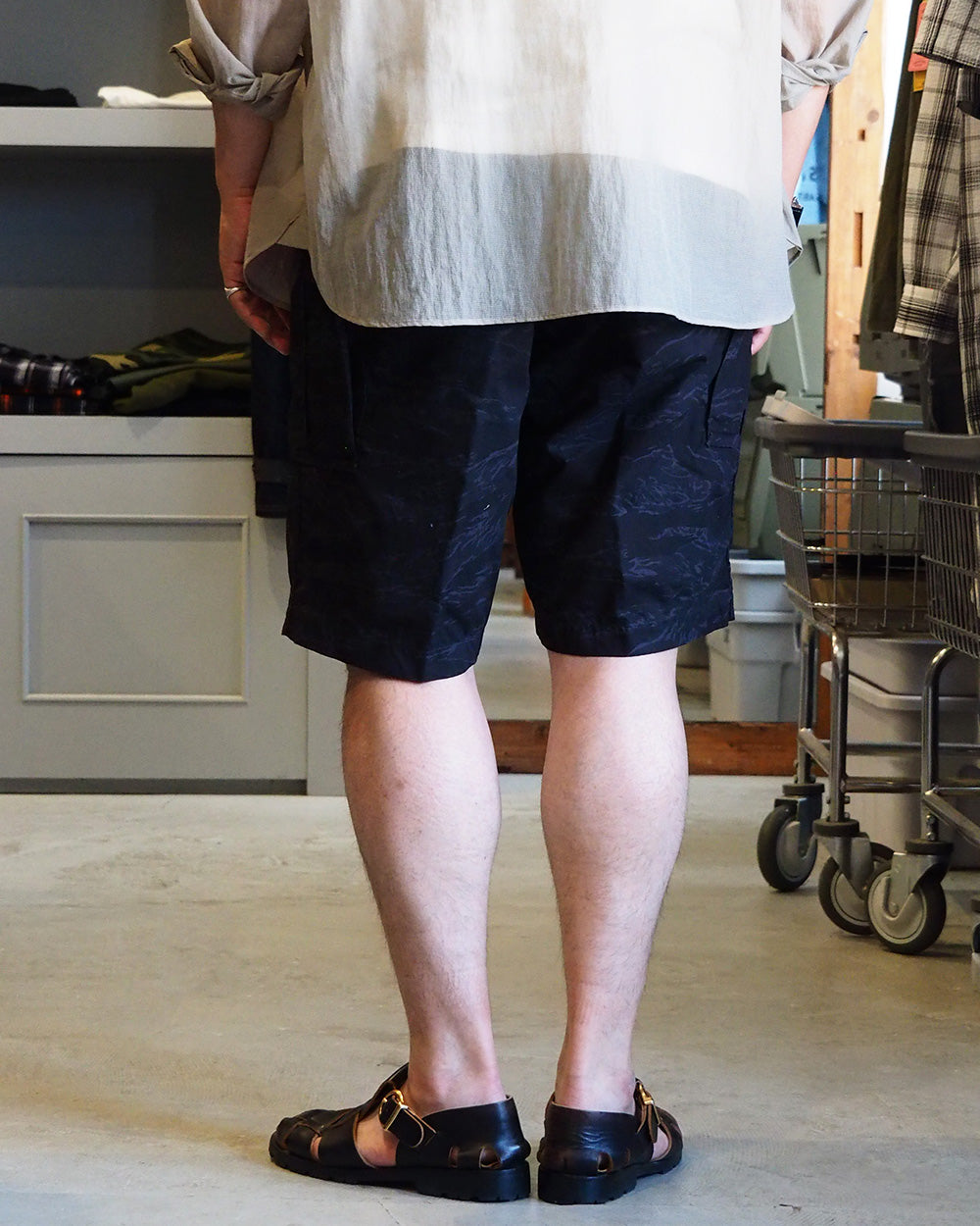 COLIMBO ZB-0222 コリンボ San Diego Harbor Pants "Black Tiger"
