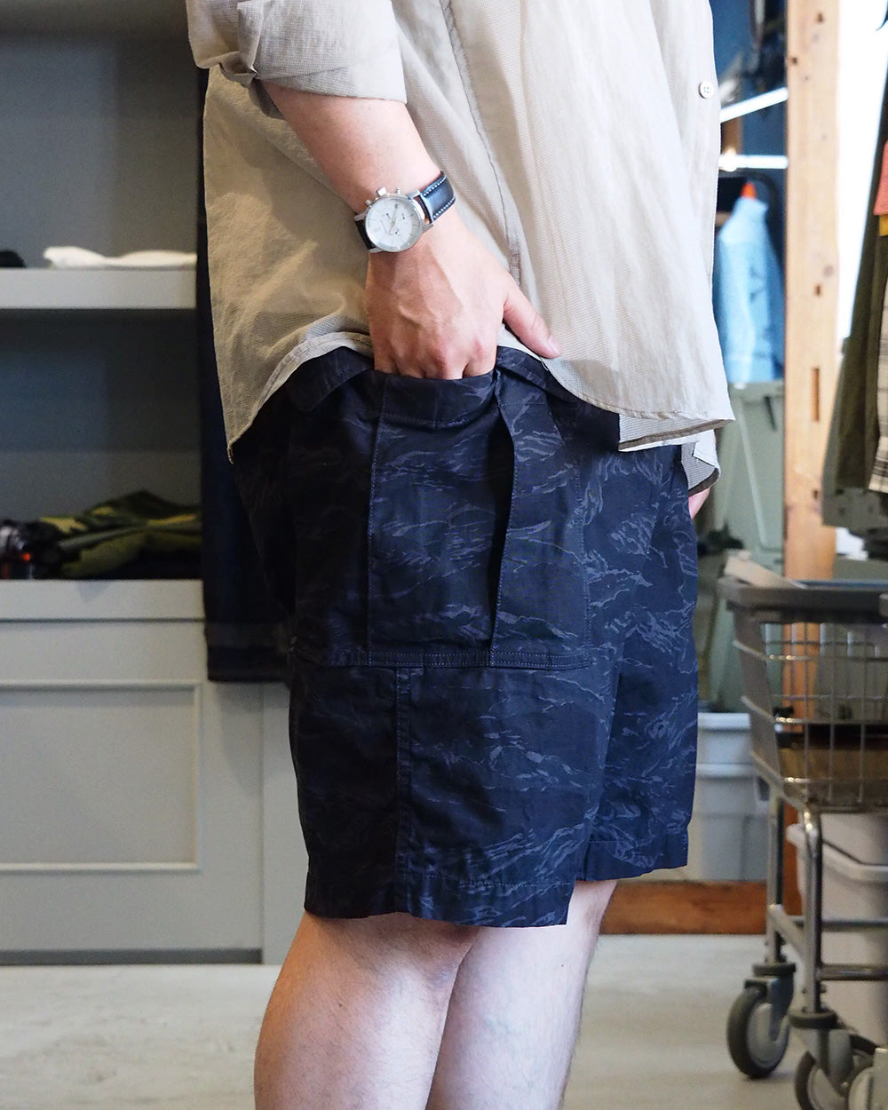 COLIMBO ZB-0222 コリンボ San Diego Harbor Pants "Black Tiger"