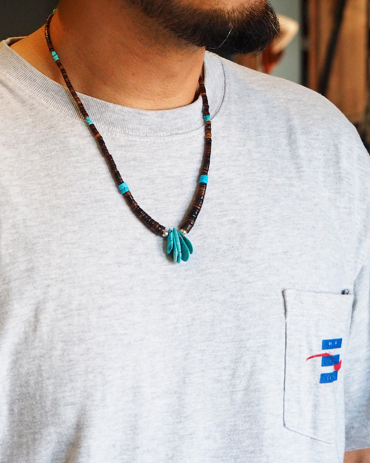 Santo Doming サントドミンゴ族 Heishi Beads Necklace