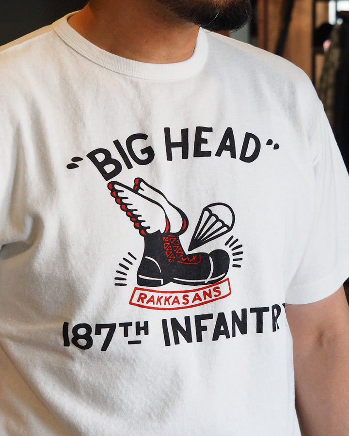 COLIMBO コリンボ ZV-0415 Norwalk Cotton Tee BIG HEAD White