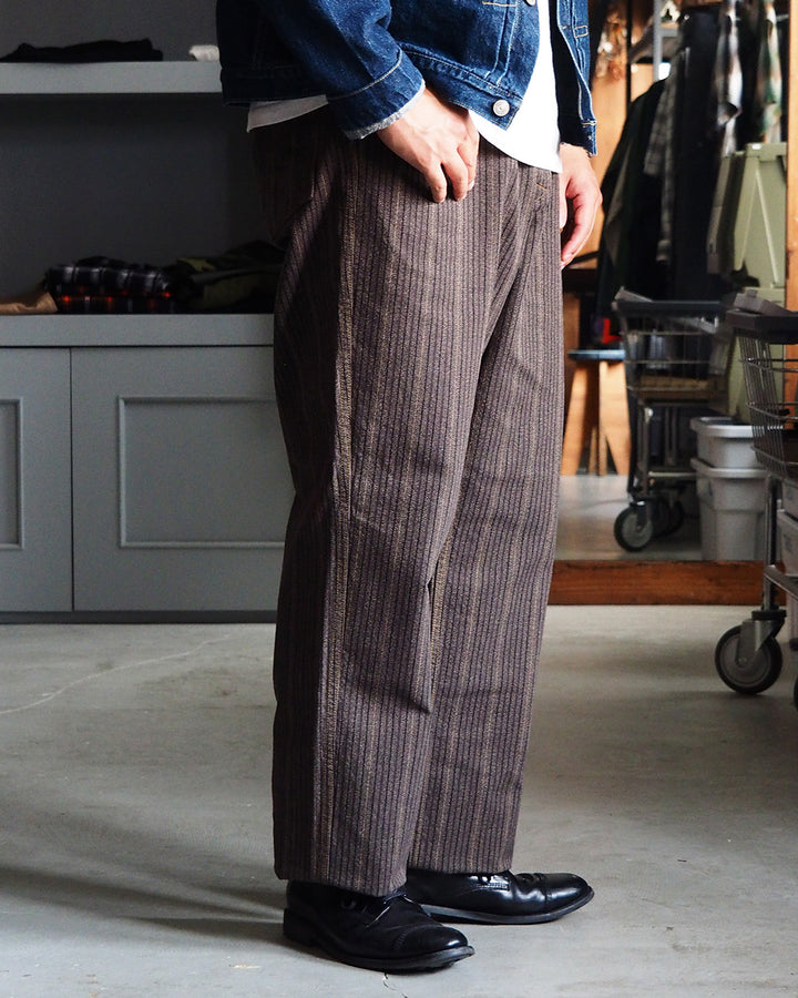 COLIMBO ZB-0210 コリンボ Carbondale Trousers "Heather Stripe" Brown