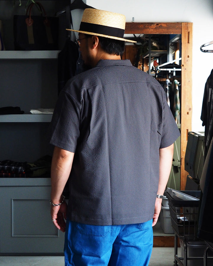 RIDGE MOUNTAIN GEAR リッジマウンテンギア Comfy Pullover Short Sleeve Shirt Charcoal Slate