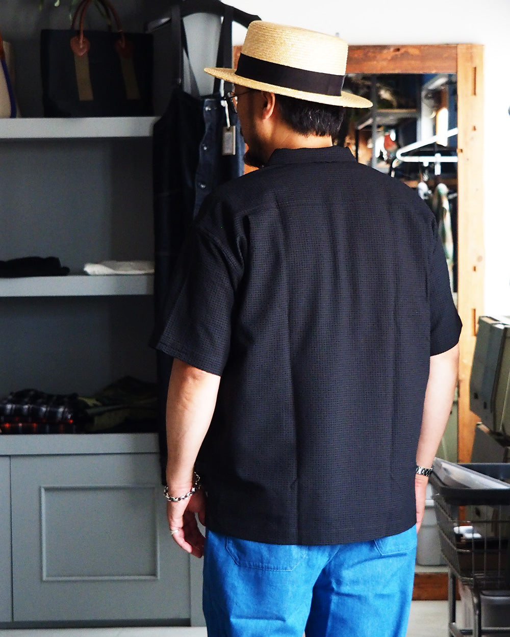RIDGE MOUNTAIN GEAR リッジマウンテンギア Comfy Pullover Short Sleeve Shirt Trail Shadow