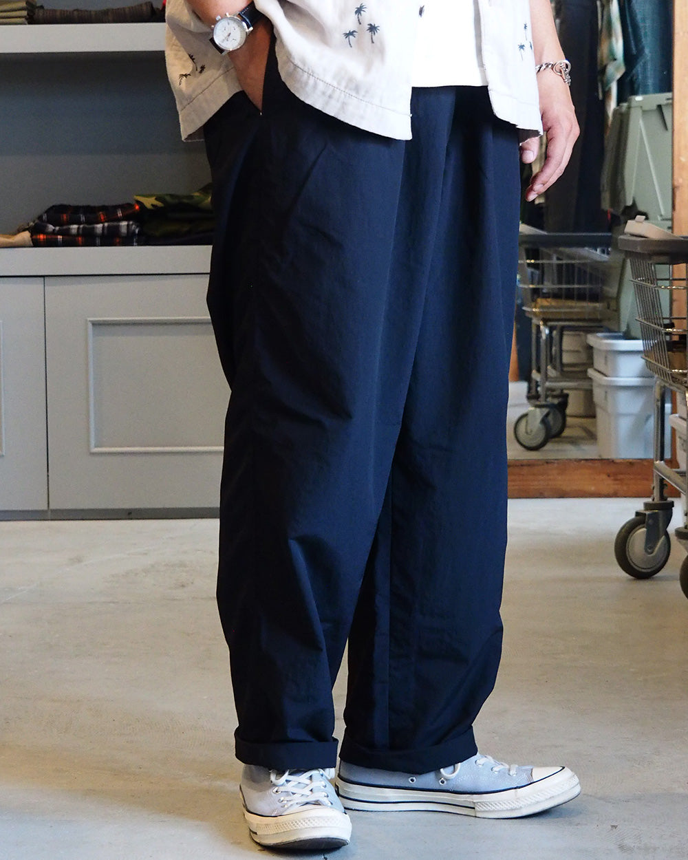 DELICIOUS デリシャス Urban Big Easy Pants Black