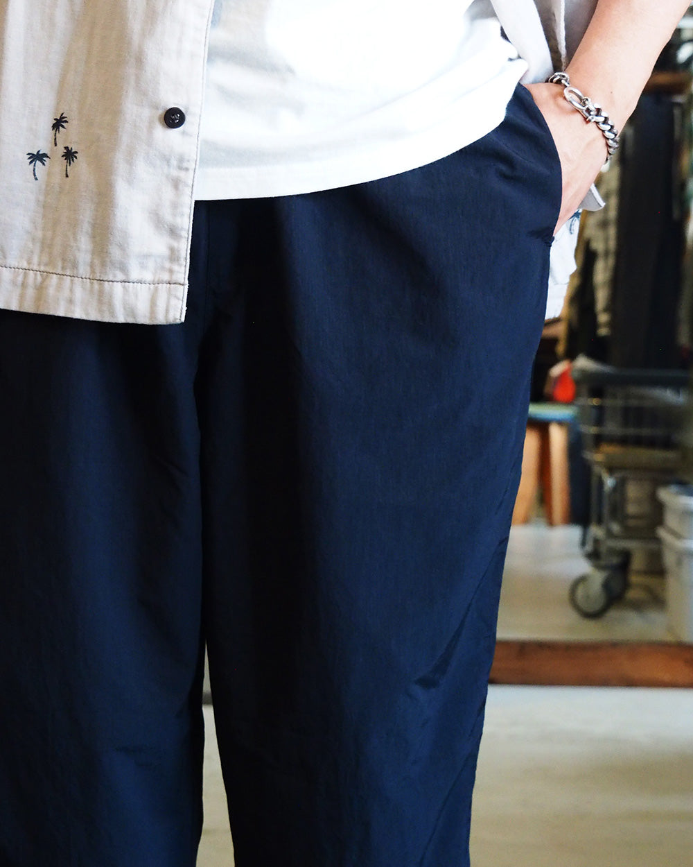 DELICIOUS デリシャス Urban Big Easy Pants Black