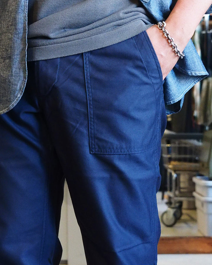 FOB factory エフオービーファクトリー F0431 BAKER PANTS Navy