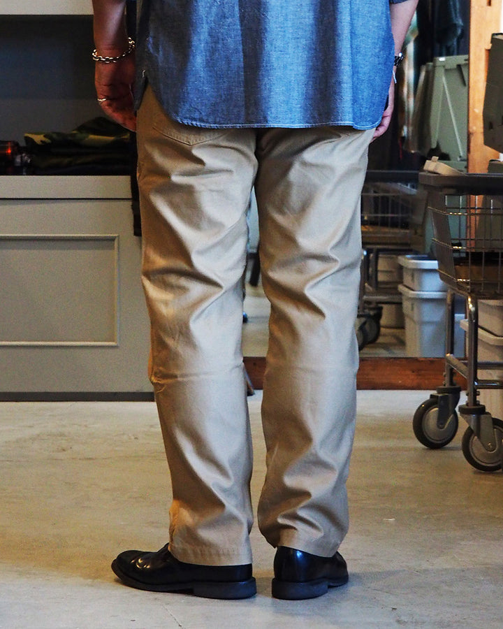 FOB factory エフオービーファクトリー F0431 BAKER PANTS Beige