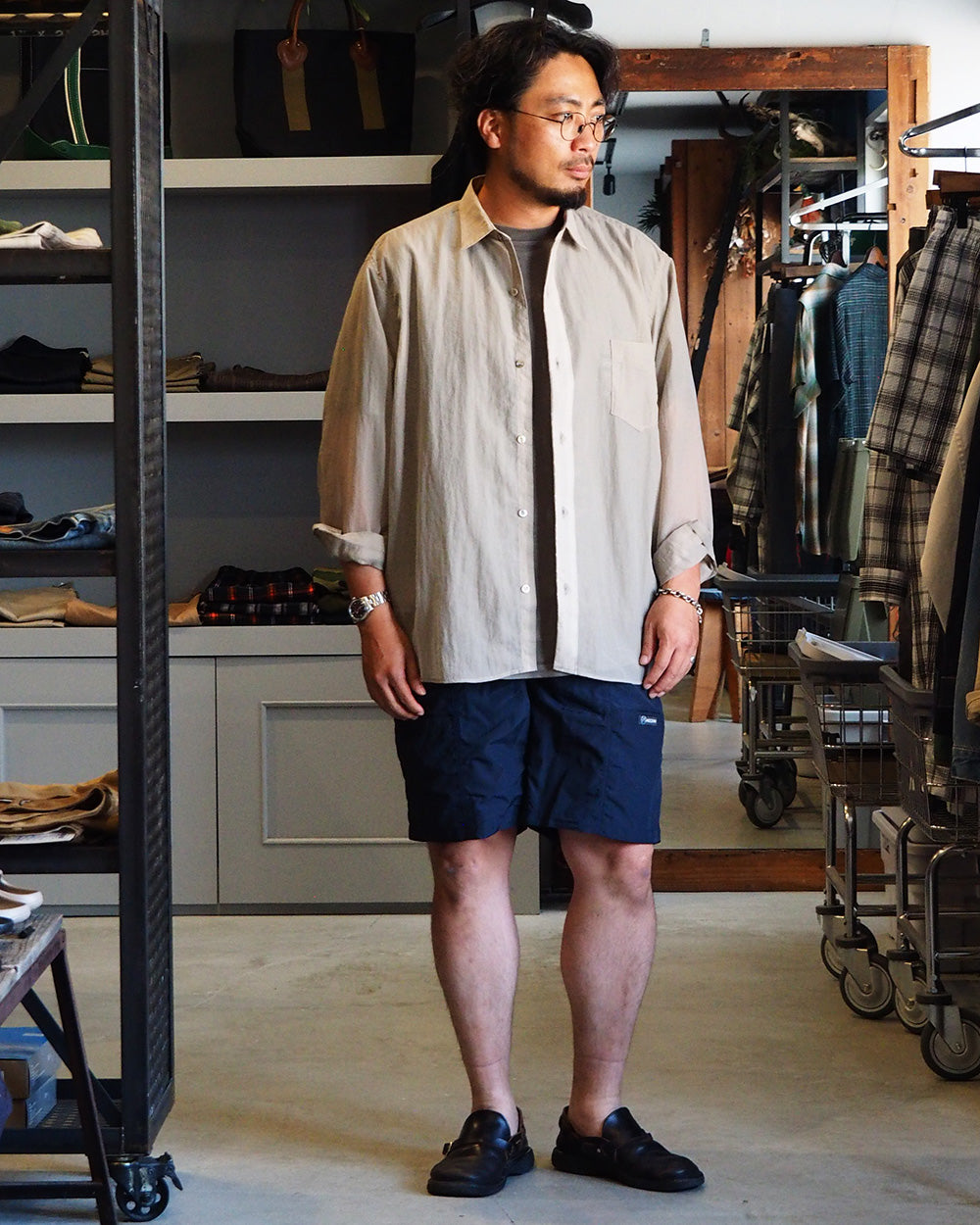 MOCEAN モーシャン Velocity Shorts Dark Navy
