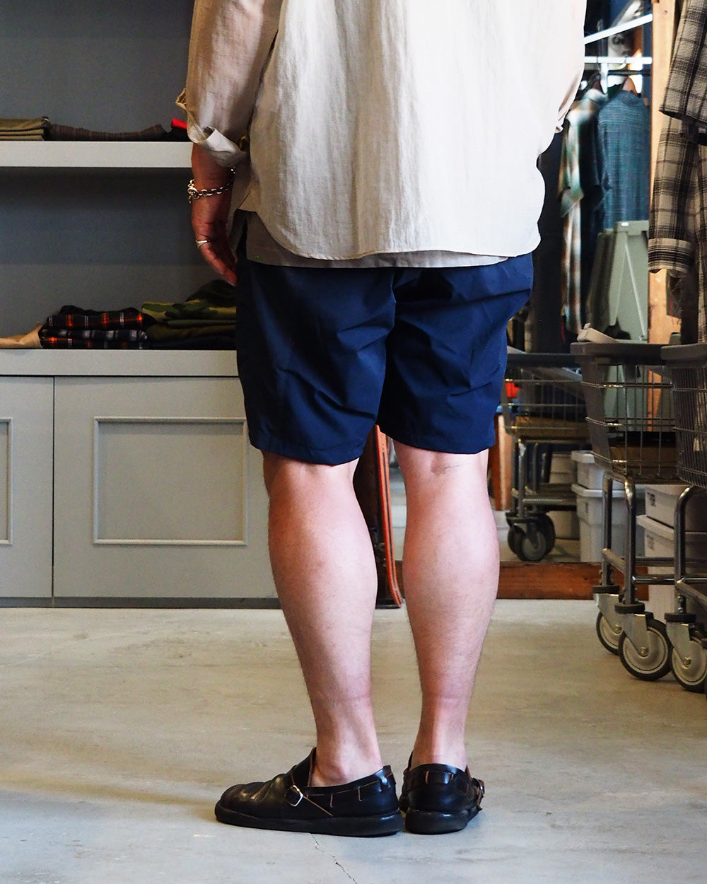 MOCEAN モーシャン Velocity Shorts Dark Navy