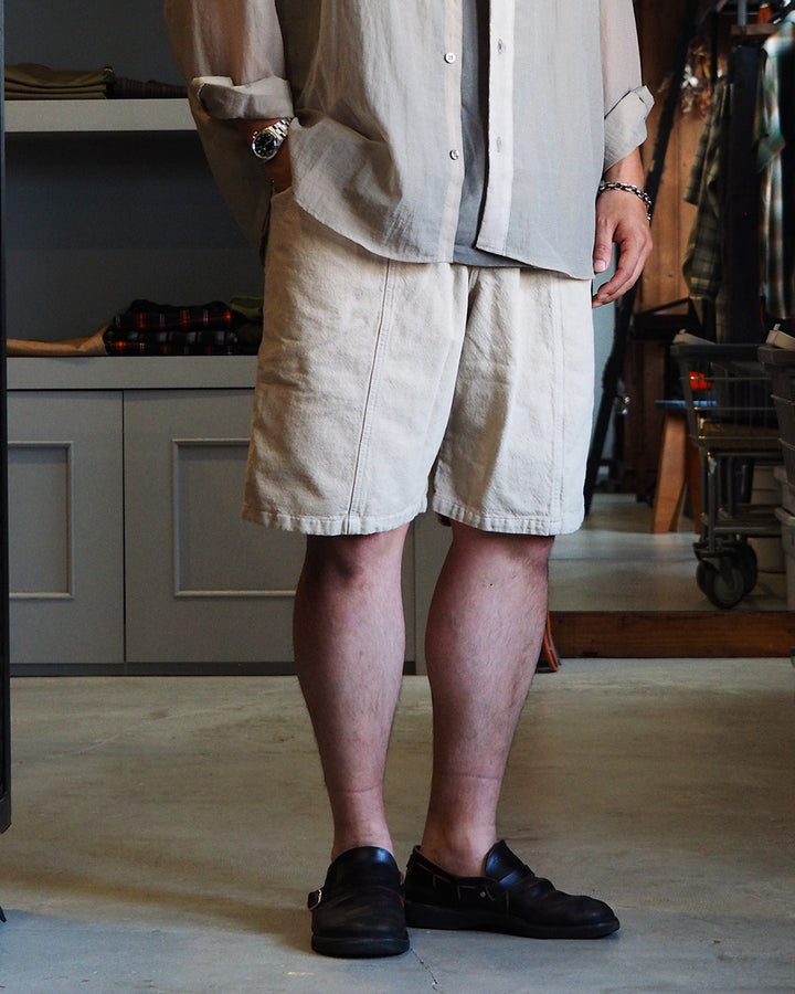 THOUSAND MILE サウザンドマイル All Cotton Summer Shorts Khaki