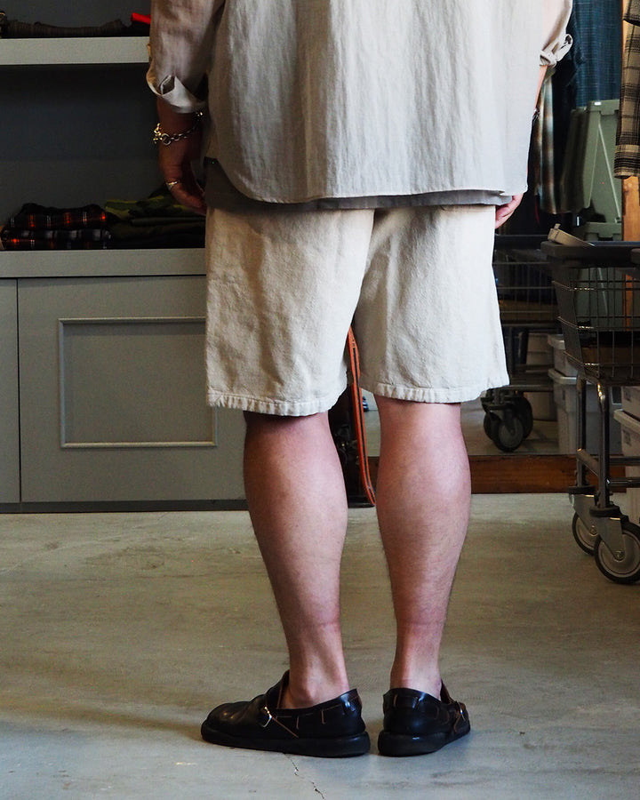 THOUSAND MILE サウザンドマイル All Cotton Summer Shorts Khaki
