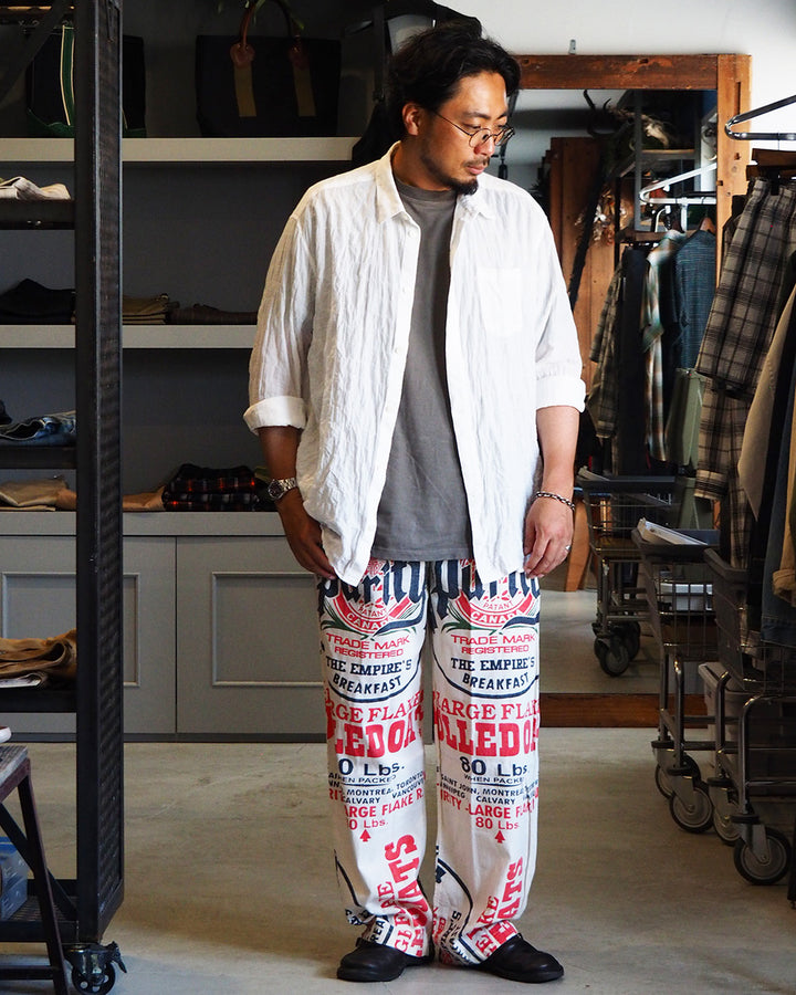 JUNK VINTAGE ジャンクヴィンテージ FLOWER SACK PANTS