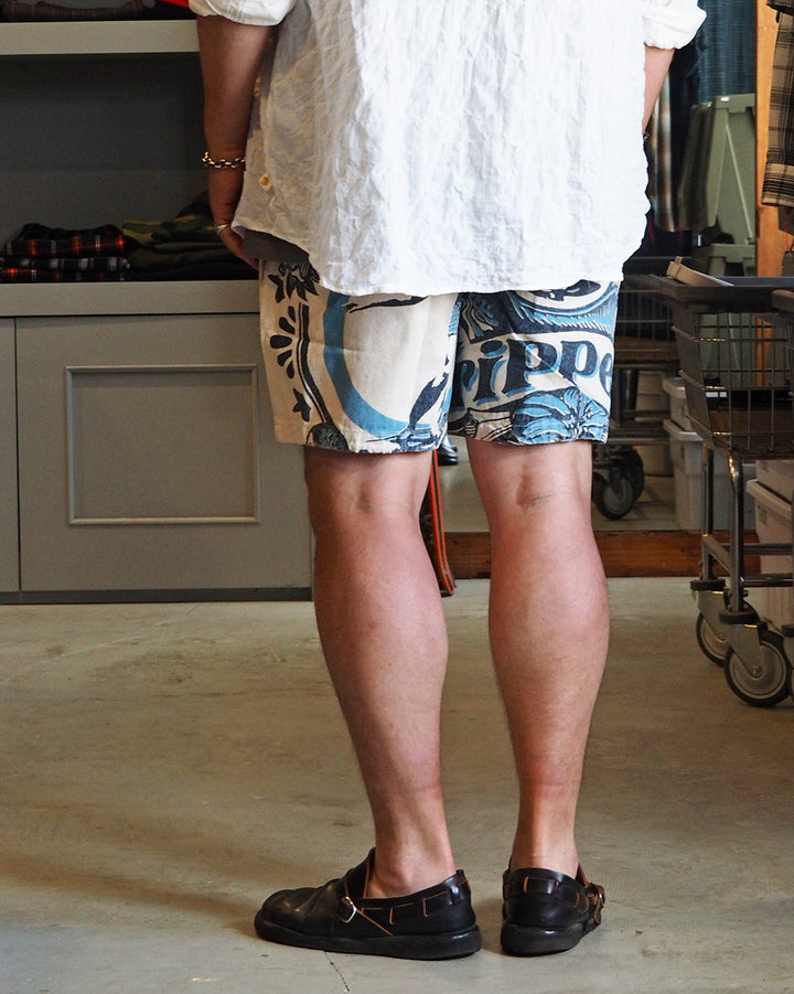 JUNK VINTAGE ジャンクヴィンテージ FLOWER SACK SHORTS