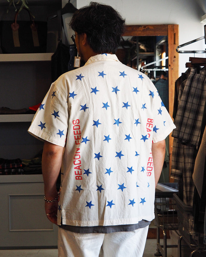 JUNK VINTAGE ジャンクヴィンテージ FLOWER SACK SHIRT
