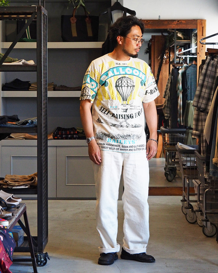 JUNK VINTAGE ジャンクヴィンテージ FLOWER SACK Tee