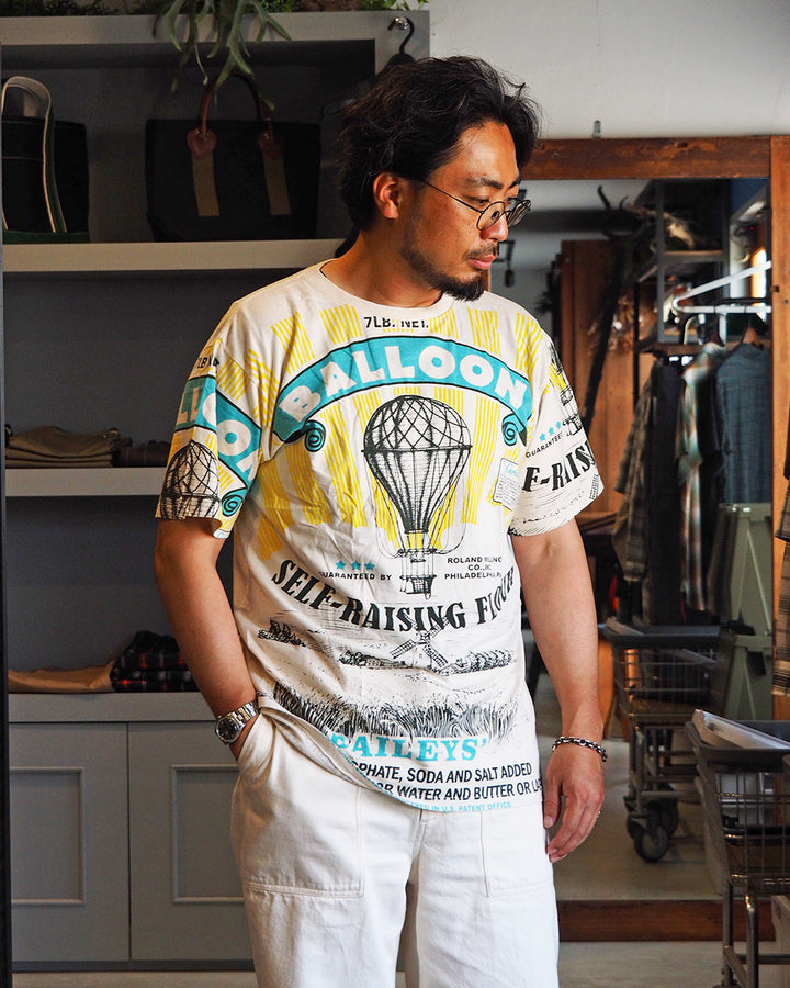 JUNK VINTAGE ジャンクヴィンテージ FLOWER SACK Tee