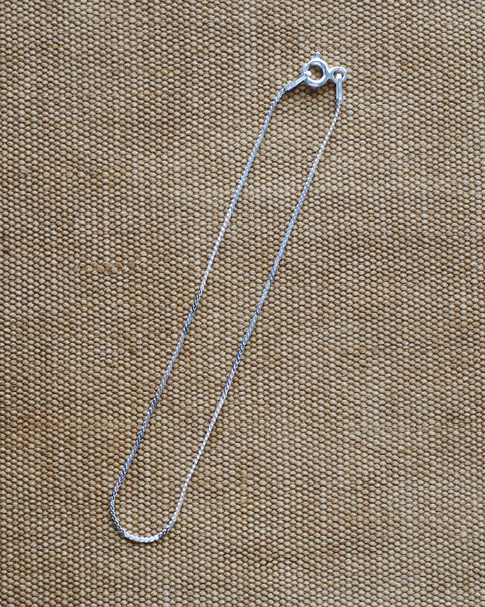 Vintage England Silver Jewelry Chain Bracelet 01